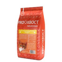 Корм PROХВОСТ сухой для кошек, курица, 10кг (6387)