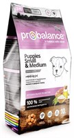 Корм ProBalance Immuno Puppies Small&Medium сухой  для щенков малых и средних пород, 10кг (0524)