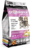 Корм ProBalance 1st Diet сухой для котят с цыпленком, 400гр (1453)