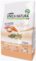 Корм Unica Natura Indoor д/кош. кур,рис,морк 1,5кг (5242)