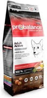 Корм ProBalance Immuno Adult Active сухой  для взрослых собак с высокой активн., 15кг (6639)