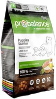 Корм ProBalance Starter сухой для щенков до 3-х мес. и собак в пер. беремен. и лактации, 10кг (0319)