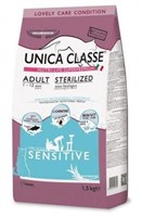 Корм Unica Classe д/взр.стерил. кошек тунец 1,5кг (7239)
