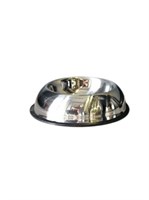 Миска круглая для собаки из нержавеющей стали (G23) 