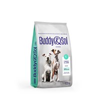 Корм B&S CARE ADULT M/L Сухой корм д/собак сред. и круп. пород (индейка/ягненок) 12кг ()