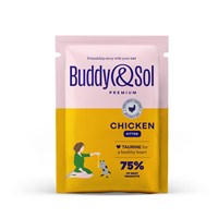 Корм B&S PREMIUM KITTEN Влажный корм д/котят (курица в соусе) 85г ()