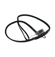 Поводок 12 мм №7 одинарный с карабином,/604/