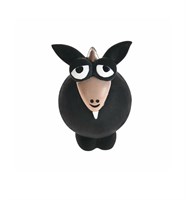 Игрушка HOMEPET для собак BUBBLE Козлик с пищалкой латекс 12х7,5х7,5см