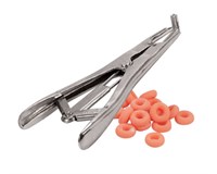 Натяжные щипцы для надевания  резиновых колец №102200V (Франция)