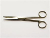 Ножницы с двумя острыми концами прямые 170мм Н-6-2