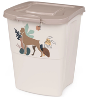 Контейнер для корма 36л (бежевый) (уп.1) (М8294)