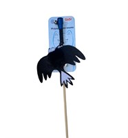 Игрушка Махалка-Удочка "Ласточка Виктория" Натуральная норка GoSi 