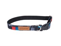 Ошейник регулируемый Adventure S 20-35/1cm Куб