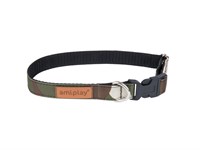 Ошейник регулируемый Adventure L 35-50/2cm Камуфляж
