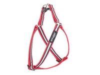 Шлейки регулируемые Shine M  30-55/1.5cm Красные