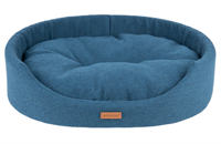 Лежак овальной формы Montana L 58*50*15cm Голубой