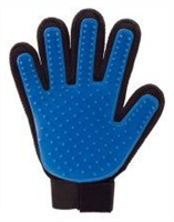 Перчатка для груминга дом.животных "Чистый котик" синий 23х17см текстиль, резина, LD 18001