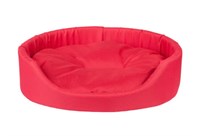 Лежак овальной формы Basic XL 72*63*16cm Красный