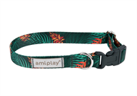 Ошейник регулируемый BeHappy L 35-50/2,5cm Джунгли