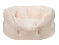 Лежак овальной формы Aspen S 47*40*21cm Бежевый