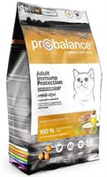 Корм ProBalance Immuno Protection Adult сухой для кошек, курица/индейка, 1,8кг (1934)