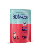 Корм B&S PREMIUM ADULT Влажный корм д/кошек (телятина в соусе), 85г (0727)