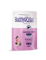 Корм B&S PREMIUM STERILIZED Влажный корм д/кошек стерил (куриная печень в соусе), 85г (0765)