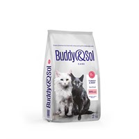 Корм B&S CARE STERILIZED Сухой корм д/кошек стерил (индейка/говядина) 2кг (4264)