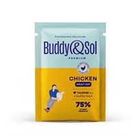 Корм B&S PREMIUM ADULT Влажный корм д/кошек (курица в соусе) 85г (0758)