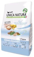 Корм Unica Natura Outdoor д/кош. треск,рис,бан 350гр (5174)