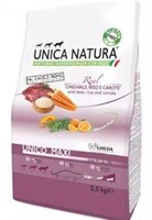 Корм Unica Natura д/соб.кр.пор. кабан,рис,морк 2,5кг (5334) (Уценка срок)