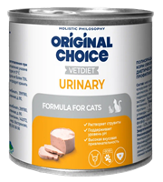 Корм ORIGINAL CHOICE VETDIET Urinary ветерин.диета д/кошек профилактика МКБ 240г