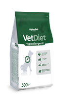 Корм AlphaPet Vet Diet сухой полнор.диет.д/взр.соб.всех пор.при пищ.аллер.и неперен.ингред.0,5кг5292