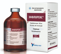 Энфлорекс раствор для инъекций 100мл(Уценка срок) 