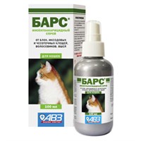 Барс спрей инсект. ( для кошек) 100мл