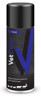 Аэрозольная краска для животных VetColor, цвет синий, 520мл