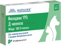МИЛОДЖИК УРО Д-манноза, 30 табл
