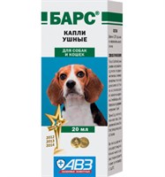 Барс ушные капли 20мл