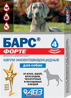 Барс Форте капли инсект.для собак