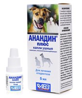 Капли ушные Анандин плюс