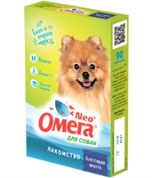 Омега Нео+ С-Ш с биотином для собак 90таб. по 0,5г 