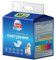 Подгузники для животных "Cliny" XS (2-4кг.) 11шт. К201
