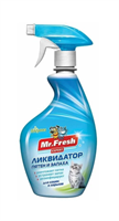 Ликвидатор запахов дптиц и грызунов Mr.Fresh 2в1 Спрей 