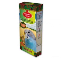 Корм РОДНЫЕ КОРМА Зерновая палочка для попугаев с овощами 2шт. х 45гр. 1х18