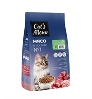 Корм Cat`s Menu Sterilzed полнор.сухой корм д/кастрир.котов и стерил.кошек мясное ассорти 10кг(2486)