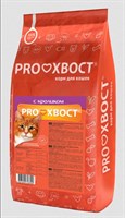 Корм PROХВОСТ сухой для кошек, кролик, 10кг (6400)