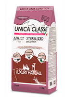 Корм Unica Classe д/взр.стер.кошек вывод шер.ягненок 300гр (7123)