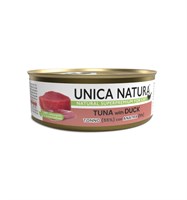 Корм Unica Natura д/кошек тунец с уткой 70г (8740)