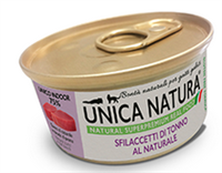 Корм Unica Natura д/кошек тунец, 70г (8757)
