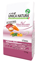 Корм Unica Natura д/соб.кр.пор. кабан,рис,морк. 12кг (5341)